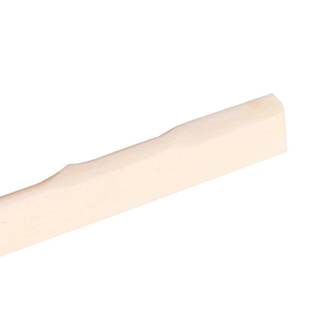 5 Pieces Bone Bridge Saddles Ukulele Guitar Bone Saddle Musical Instruments And DJ Equipment