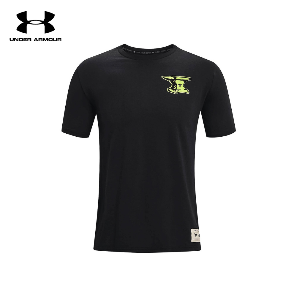 Áo thun tay ngắn thể thao nam Under Armour Pjt Rock Wrecking Crew Ss - 1361725-001