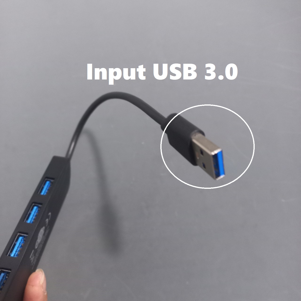 Hub Usb bộ chia USB3.0 ra 4 cổng Baseus UltraJoy Lite BS-OH080 _ Hàng chính hãng