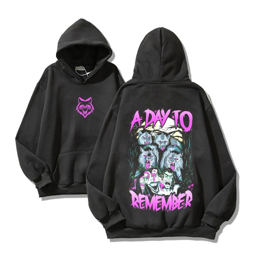 ÁO HOODIE FORM RỘNG NAM NỮ WOLF