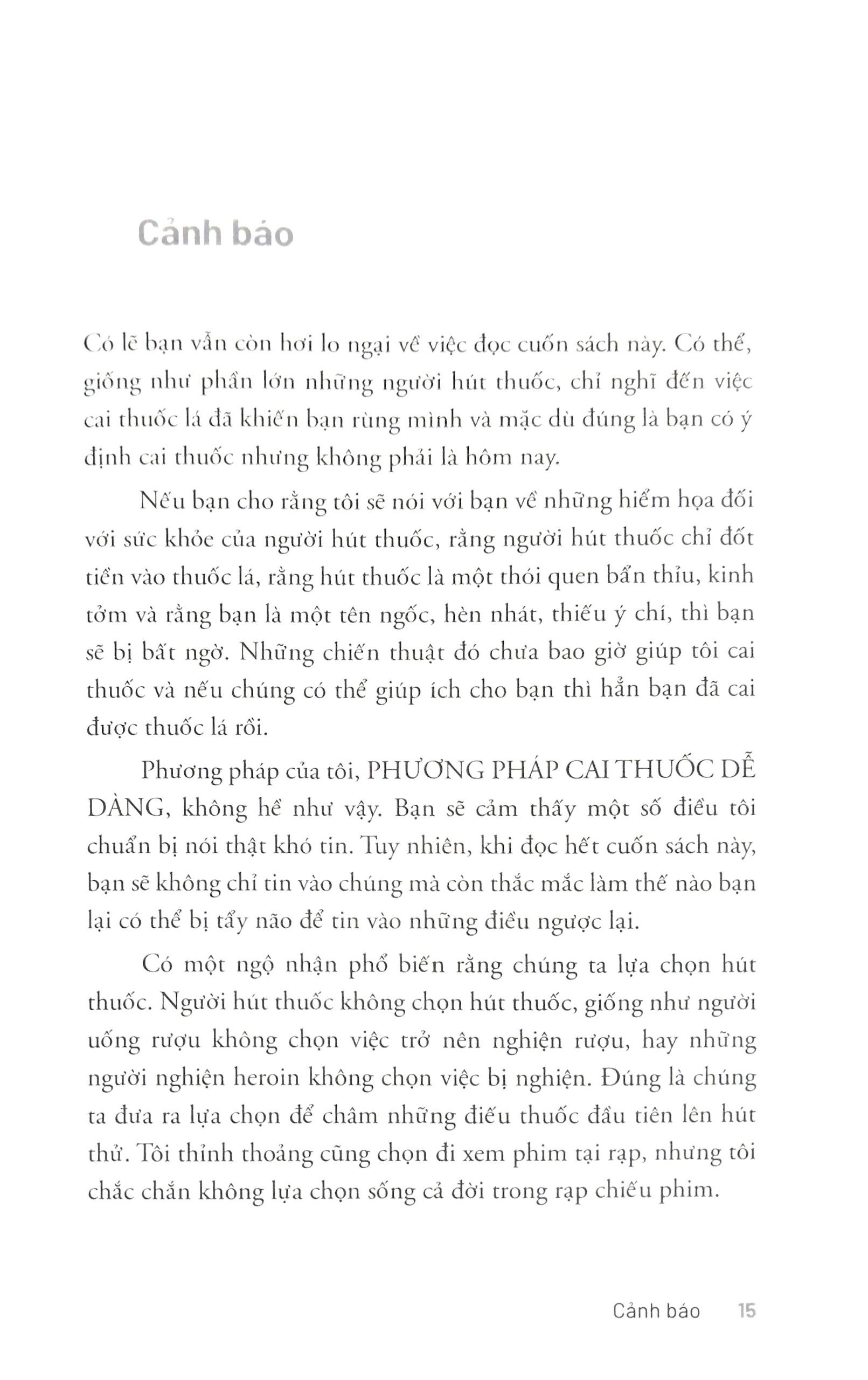 Sách Cai Thuốc Lá Dễ Dàng Cùng Allen Carr