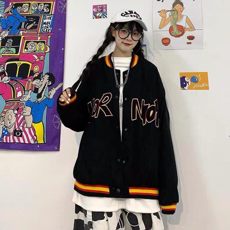 Áo khoác dù bomber nam nữ lót đas