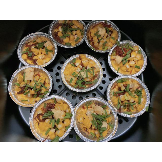 Giấy bạc đế bánh tart trứng bánh kem pateso giấy bạc nướng thức phẩm khuân nhôm nướng bánh