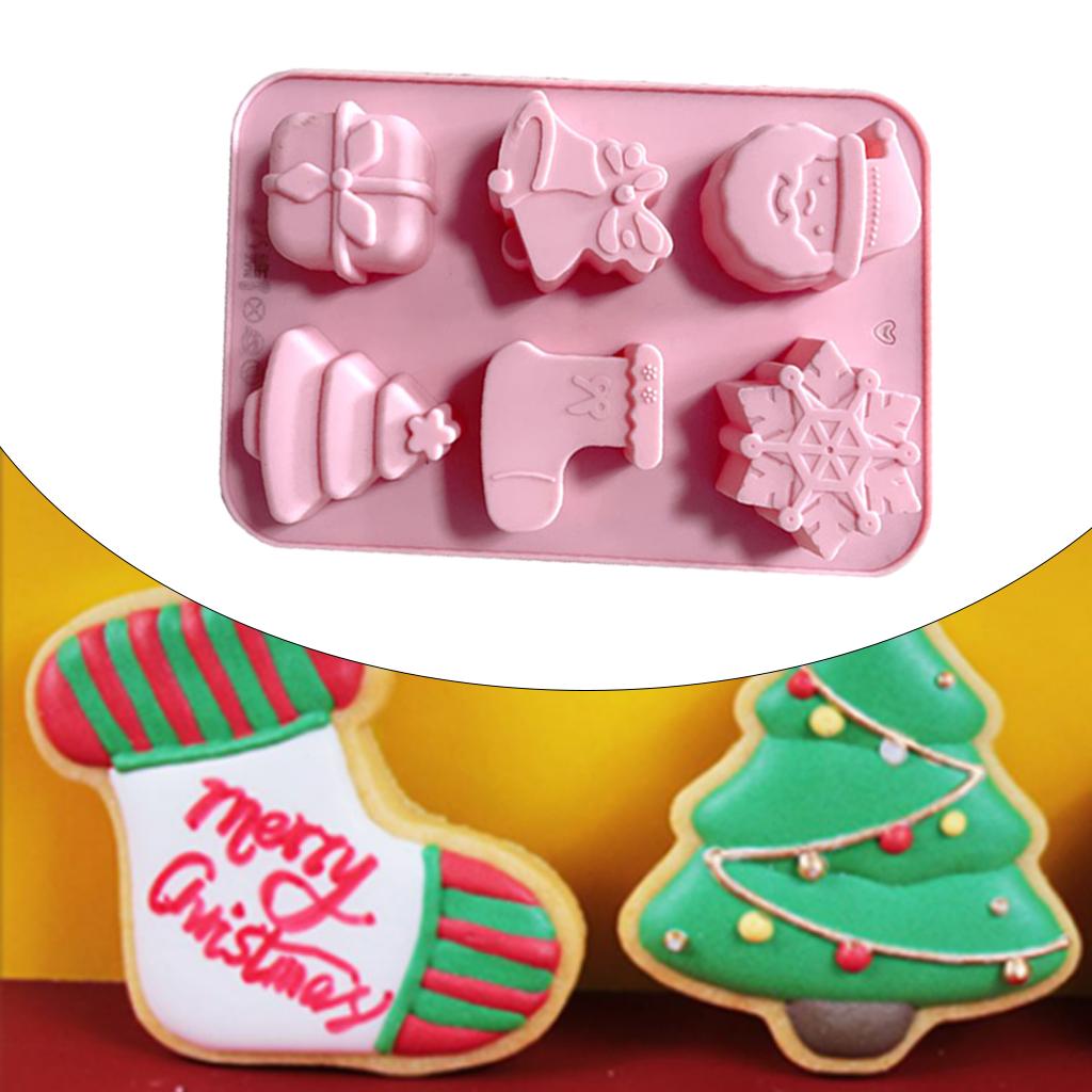 Christmas Cake Baking Molds Chocolate Mould DIY Decoration Tools