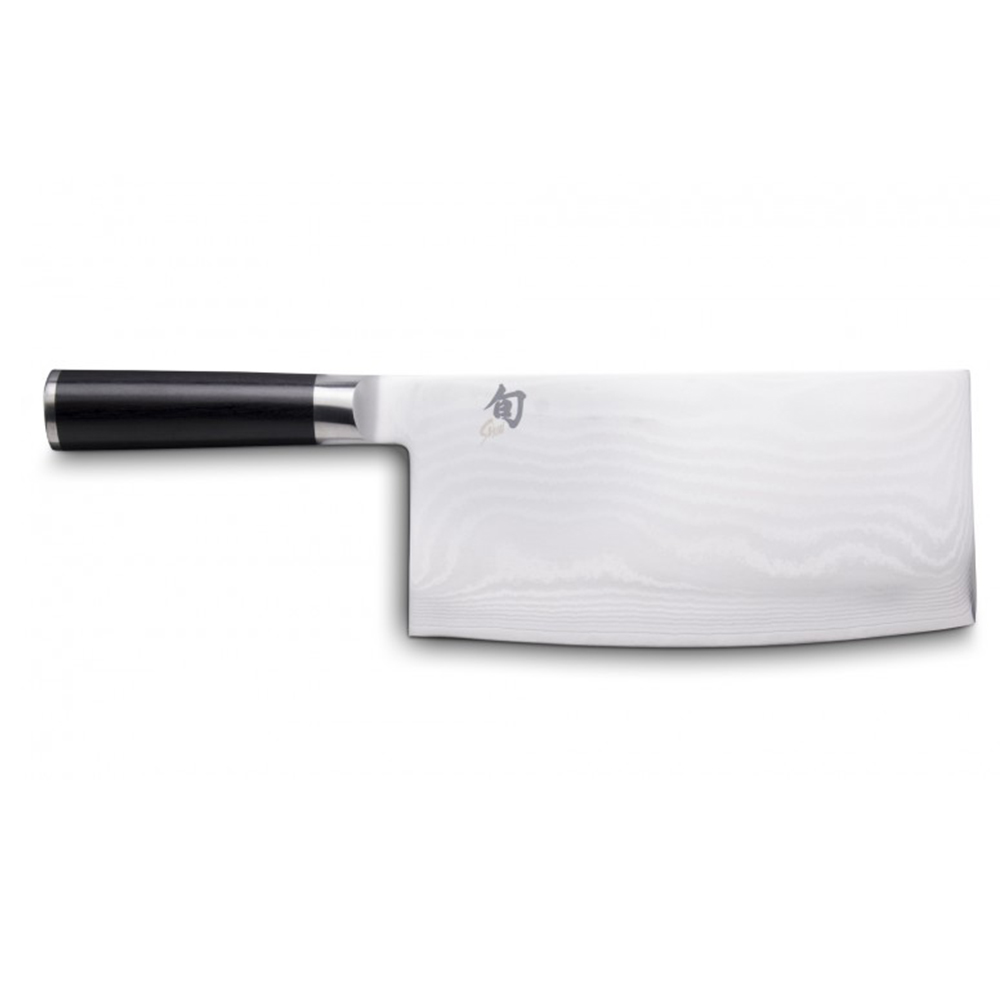 Dao bếp Nhật cao cấp Shun Classic Vegetable Cleaver - Dao thái rau củ thép Damascuss 33 lớp DM0712 (180mm)