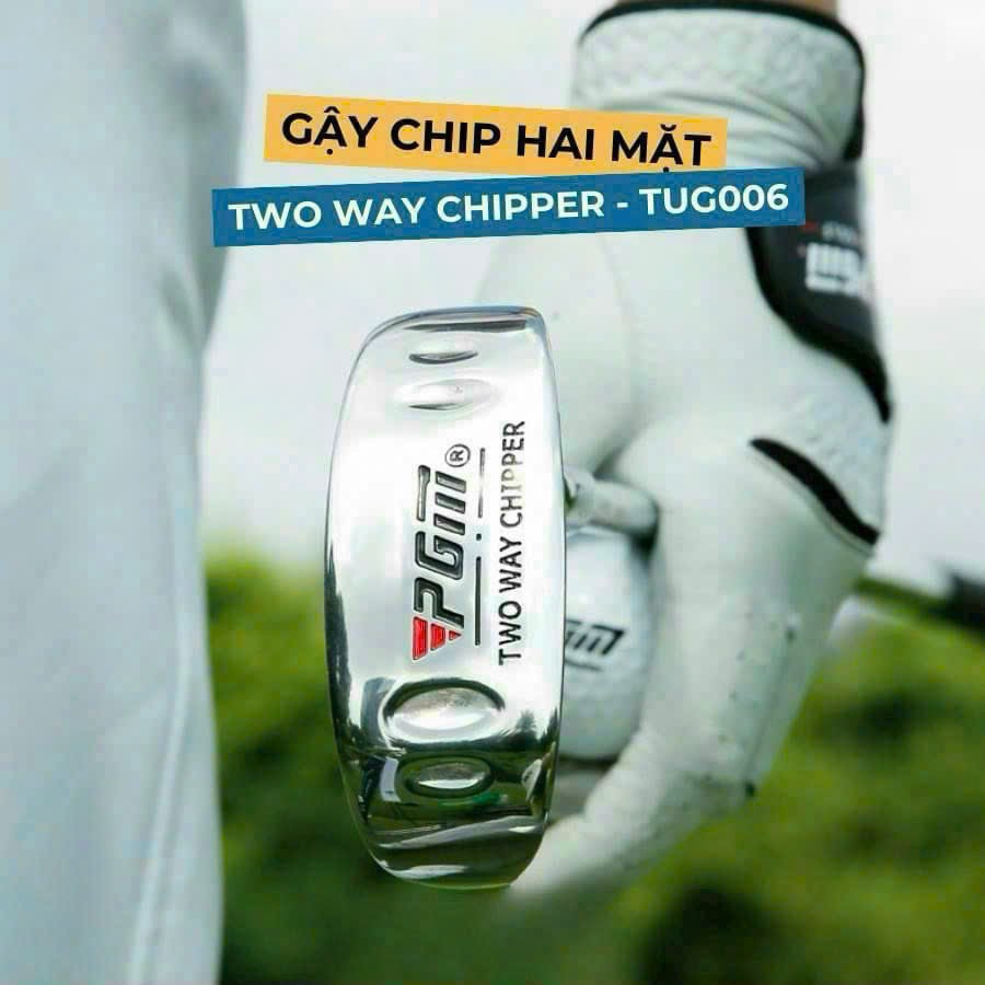 Gậy đánh golf Chip PGM hai mặt cán thép chắc chắn chống trơn trượt dành cho cả 2 tay