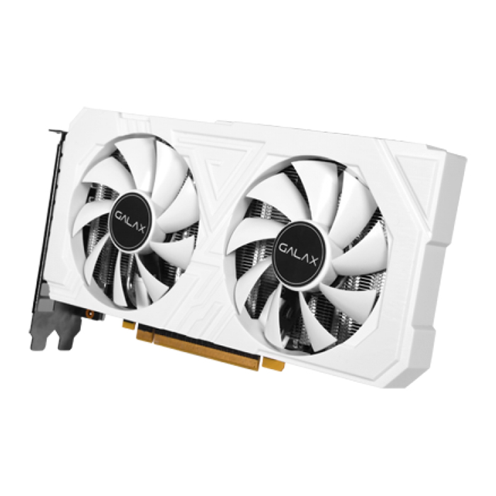 Card Màn Hình VGA Galax GeForce RTX 2060 EX 1 Click OC WHITE 6GB GDDR6 26NRL7HPY3EW 192bit 2 Fan DP HDMI DVI D - Hàng Chính Hãng