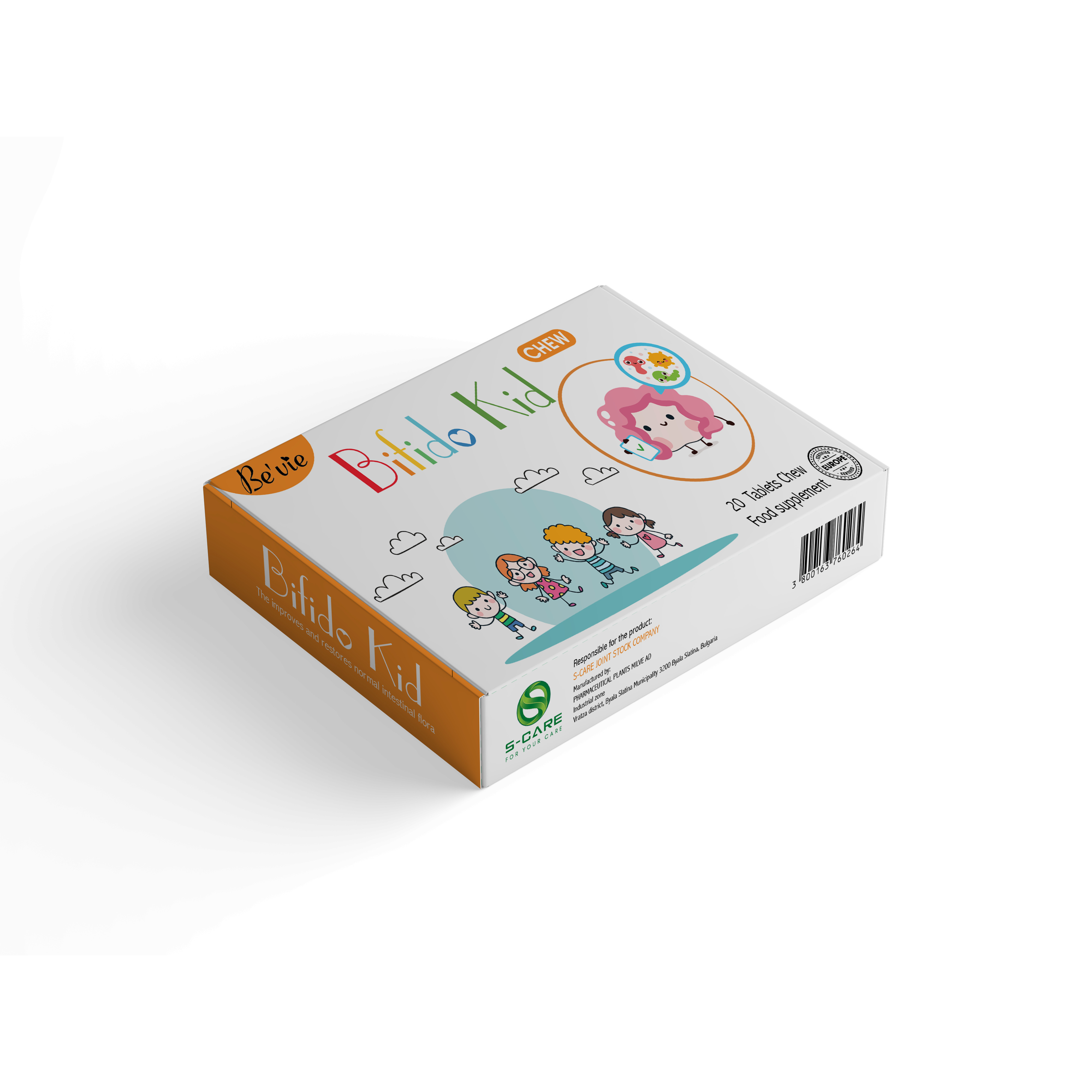 BE'VIE BIFIDO KID CHEW 