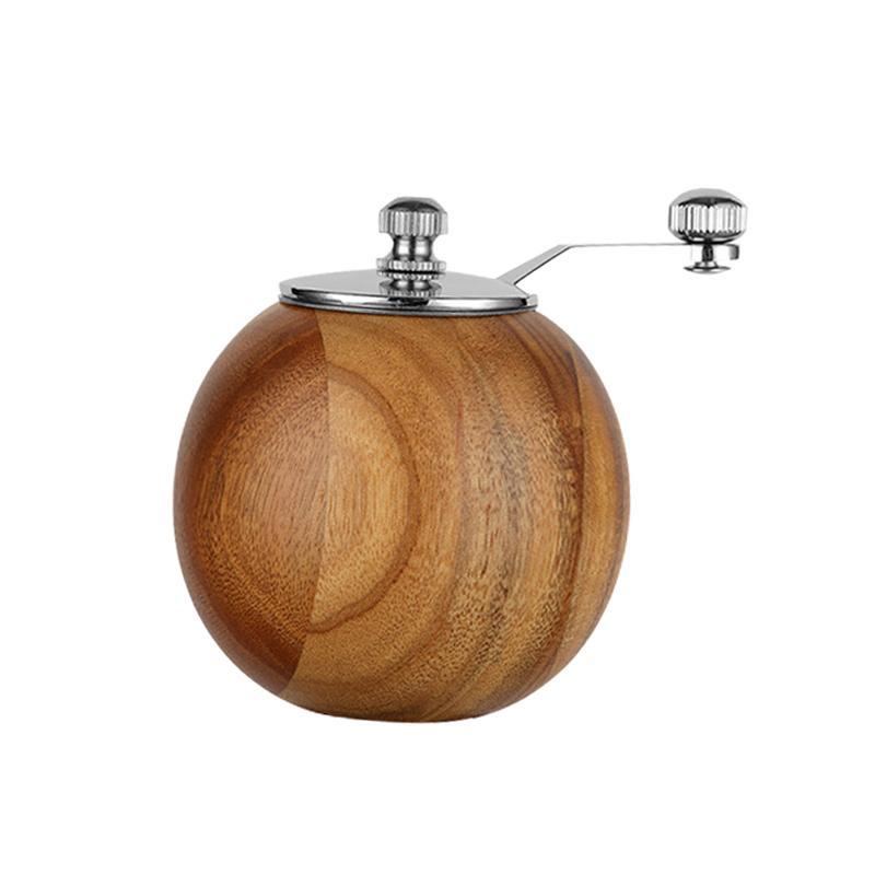 Wooden Spice Grinder Easy to Use Gadgets Accs Manual for Kitchen Household