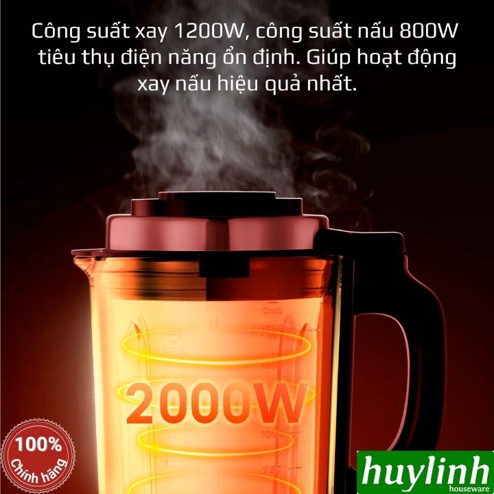 Máy Nấu Sữa Hạt OLIVO X20 Chống Tràn - Xay Mịn Không Cần Lọc - Máy Xay Nấu Đa Năng - Thương Hiệu Mỹ