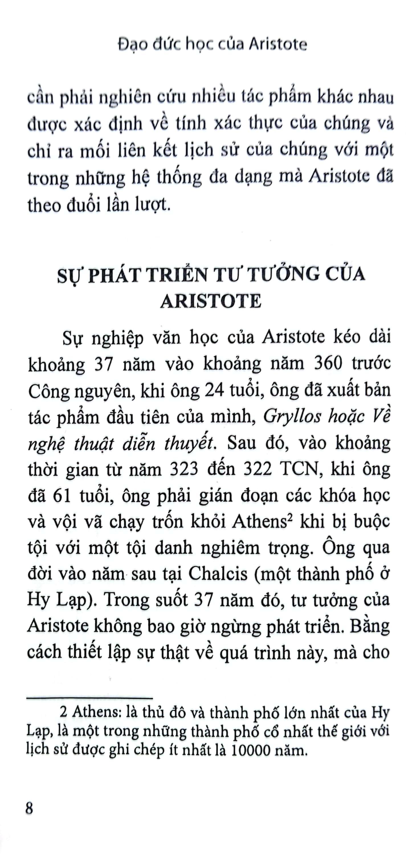 Đạo Đức Học Của Aristote