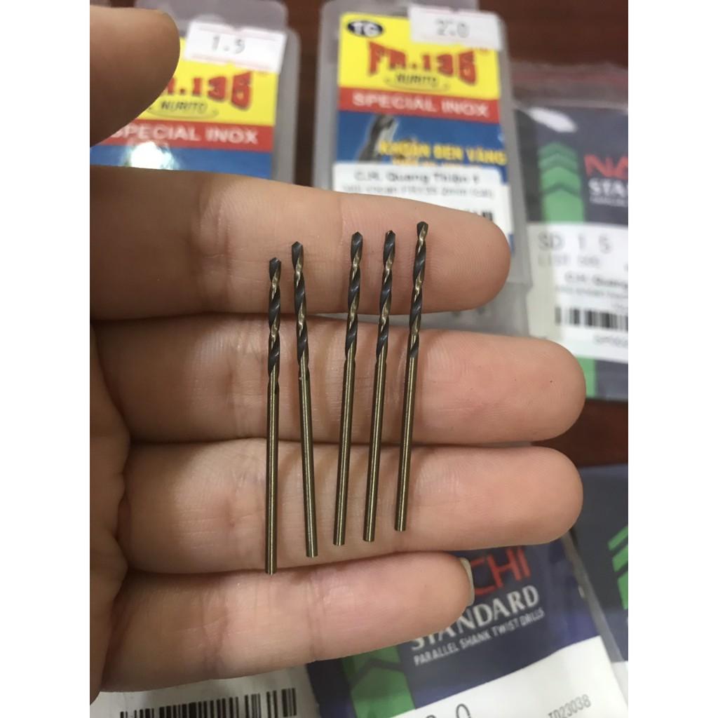 Mũi khoan Pháp FR135 từ 1.5mm đến 7mm