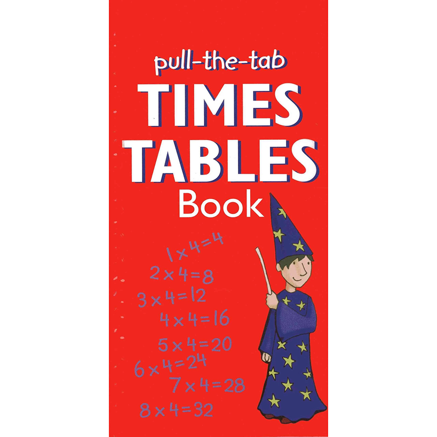 Pull the Tab: Times Tables Book (Hardback)