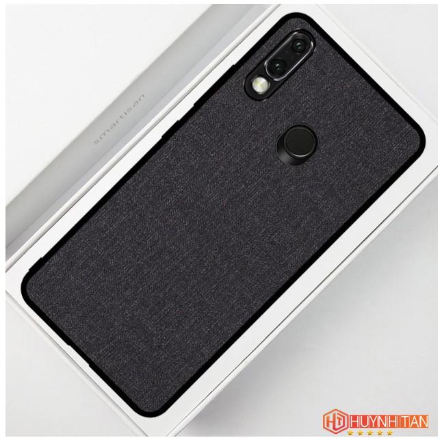 Ốp lưng Redmi Note 7, Note 7 Pro vân vải Jean chống bám vân tay, Nhiều màu