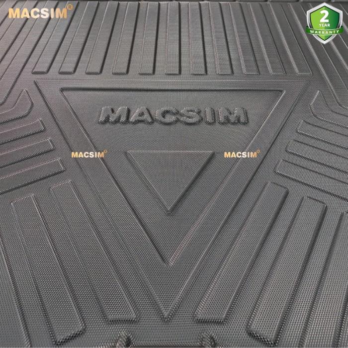 Thảm lót cốp Mercedes GLC 2016-2022 (qd) nhãn hiệu Macsim màu đen hàng loại 2