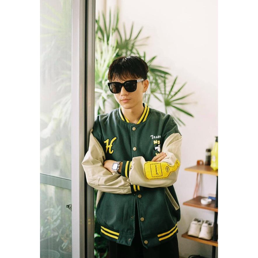 Áo khoác Nỉ Cardigan ️Áo khoác Bomber Nam nữ cao cấp bông dày mịn form rộng MY LIFE