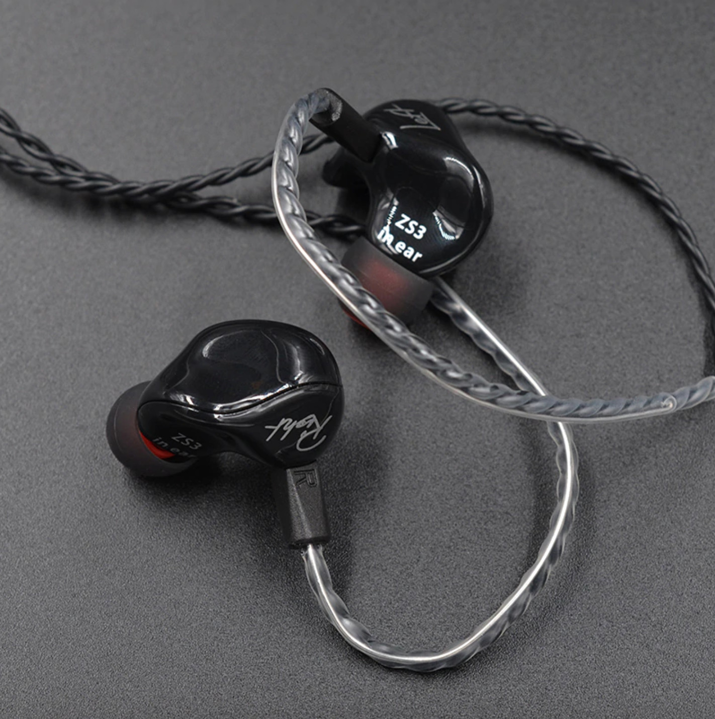 Tai nghe KZ ZS3 - Bản mới 2019 dây xoắn - Có Micro - Hàng Nhập khẩu