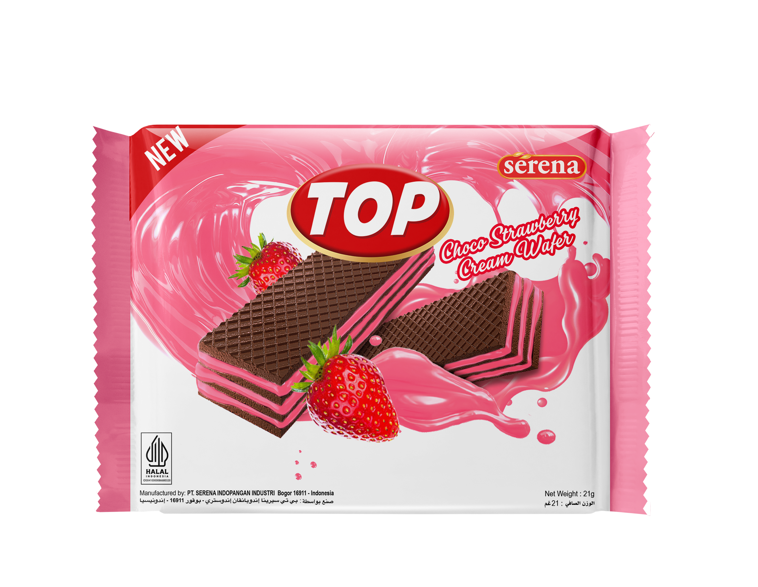 Bánh Xốp Kem Serena TOP – Giòn Tan, Thơm Ngon Khó Cưỡng – Túi 420g (20 gói)