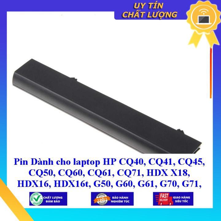 Pin dùng cho laptop HP CQ40 CQ41 CQ45 CQ50 CQ60 CQ61 CQ71 HDX X18 HDX16 HDX16t G50 G60 G61 G70 G71 DV4-1X - Hàng Nhập Khẩu  MIBAT317