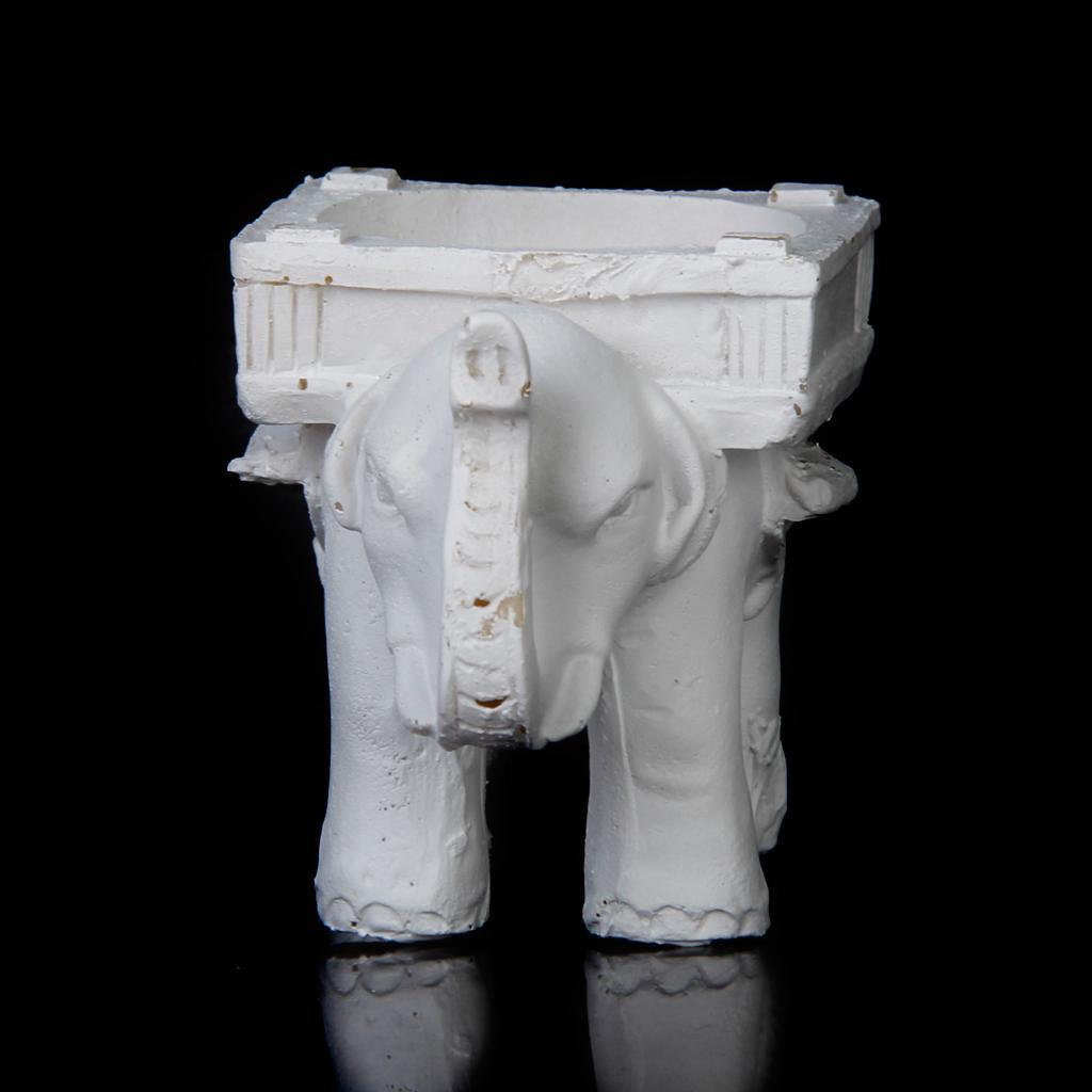 Wedding Favors Lucky Elephant Tealight Candle Holder Home Decoration White