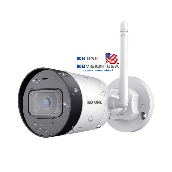 Camera IP Wifi 4.0MP KBONE KN-4001WN - Hàng Nhập Khẩu