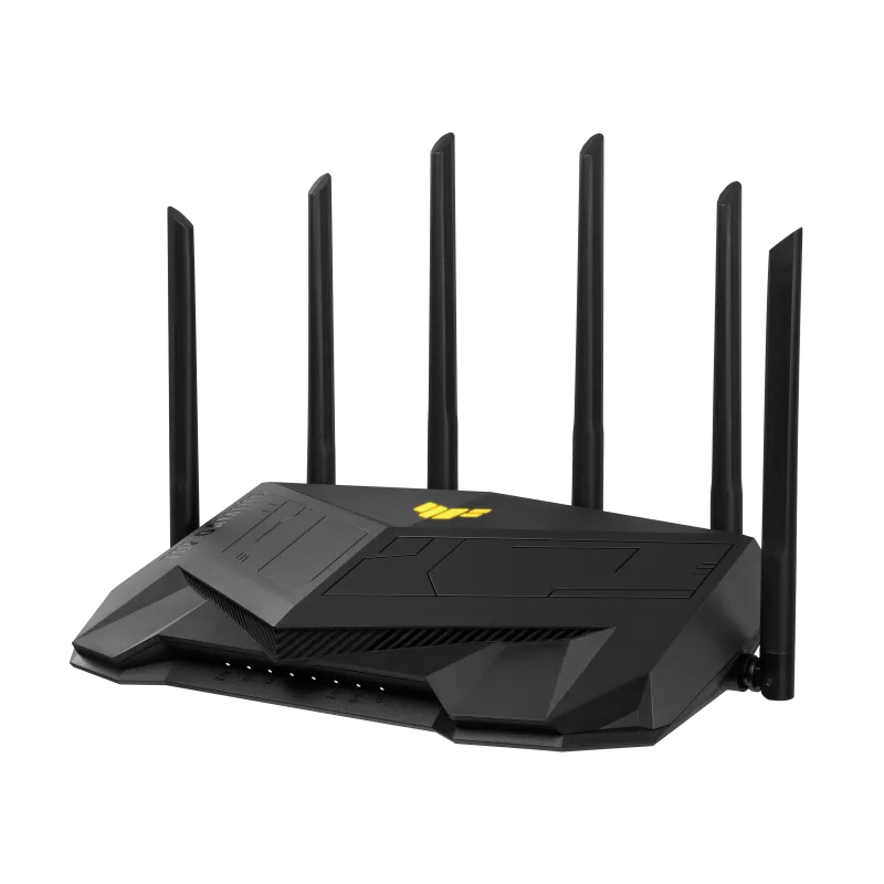 Router Wifi6 ASUS TUF-AX6000 Gaming Router Chuẩn AX6000/ 1148+4804 Mbps (Router WiFi có thể mở rộng) - Hàng Chính Hãng