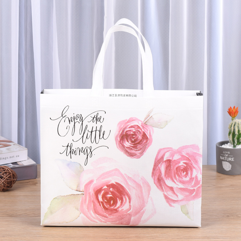 Túi Tote size khổng lồ; chất liệu vải không dệt, hàng dầy chịu tải 40kg, in hình  hồng hạc vintage T588