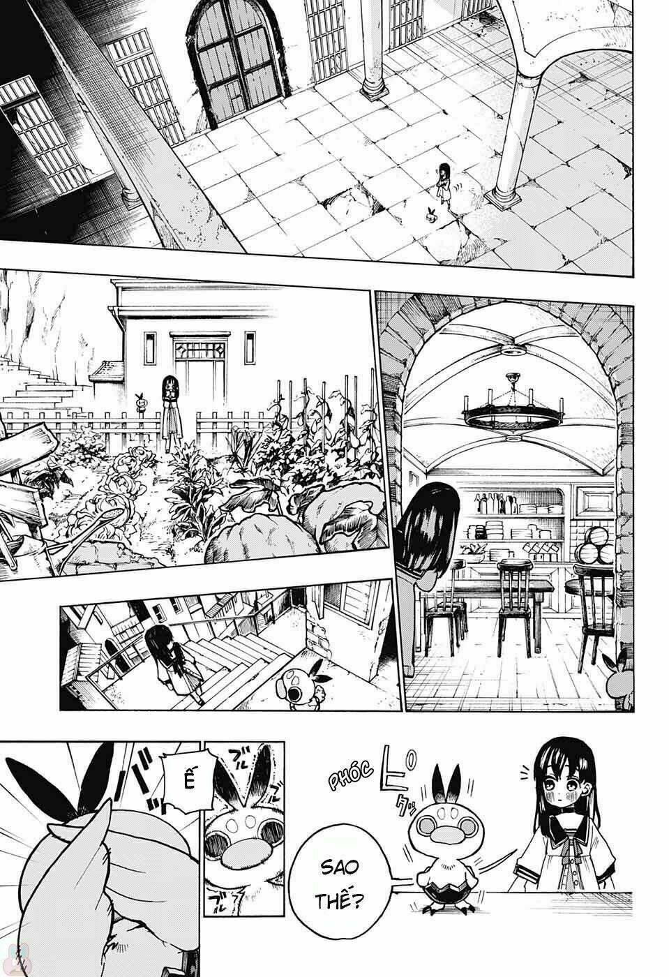 những bức họa quái dị của phù thủy chapter 4 33