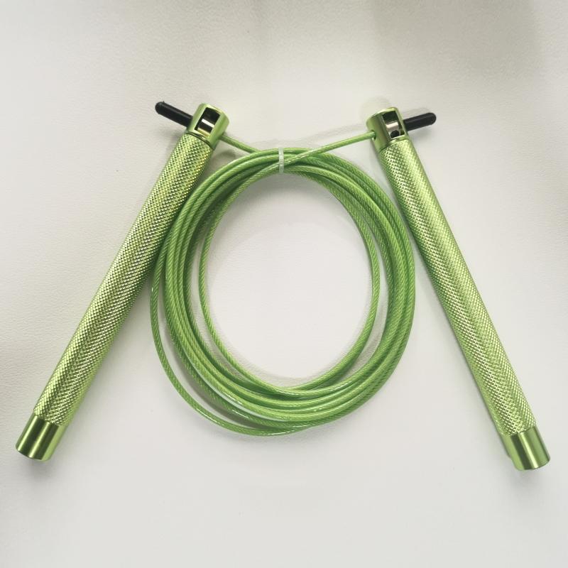 Tốc Độ Nhanh 2.5Mm Đường Kính 3M Nhảy Bỏ Qua Dây Vòng/Phút Hình Nhôm Thể Dục Với Bóng Bay