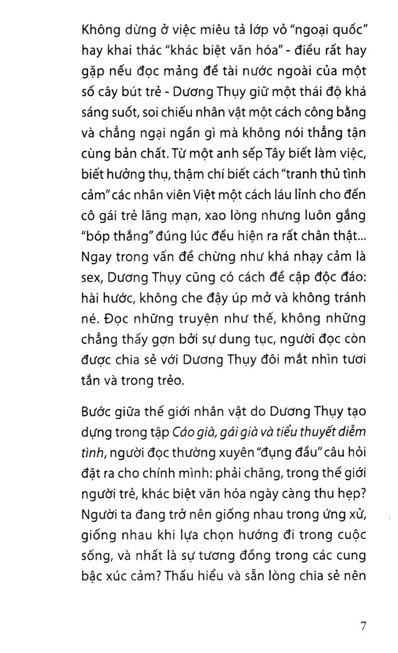 Cáo Già Gái Già Và Tiểu Thuyết Diễm Tình (Tái Bản 2014)