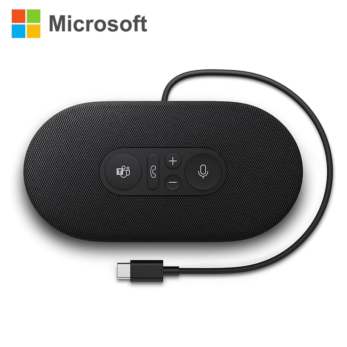 Loa Phòng Họp Trực Tuyến Online USB-C Tích Hợp Micro Microsoft Modern Speaker - Hàng Chính Hãng