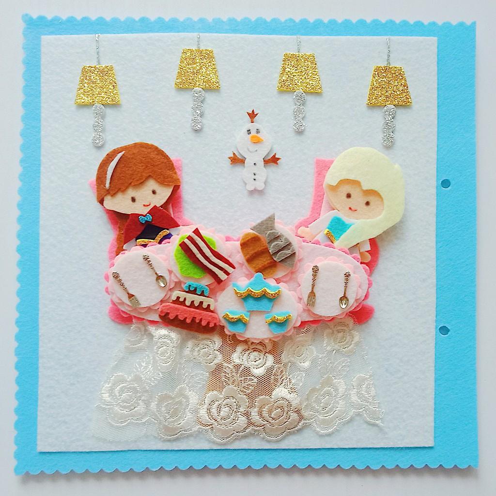 Đồ chơi Sách vải Búp bê Công chúa Elsa (Hình thật 100%) - Quiet Book Frozen - Đồ chơi sách vải Handmade Elsa cho bé gái