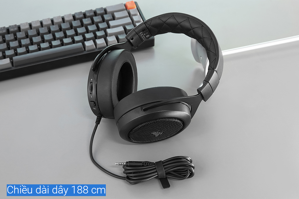 Tai Nghe CORSAIR HS50 PRO STEREO- Hàng Chính Hãng