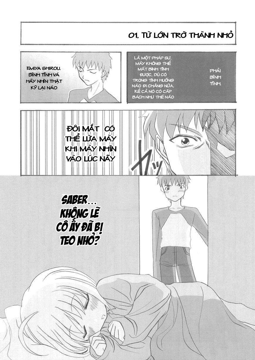 chén thánh: đêm định mệnh - tổng hợp doujinshi chapter 3 4