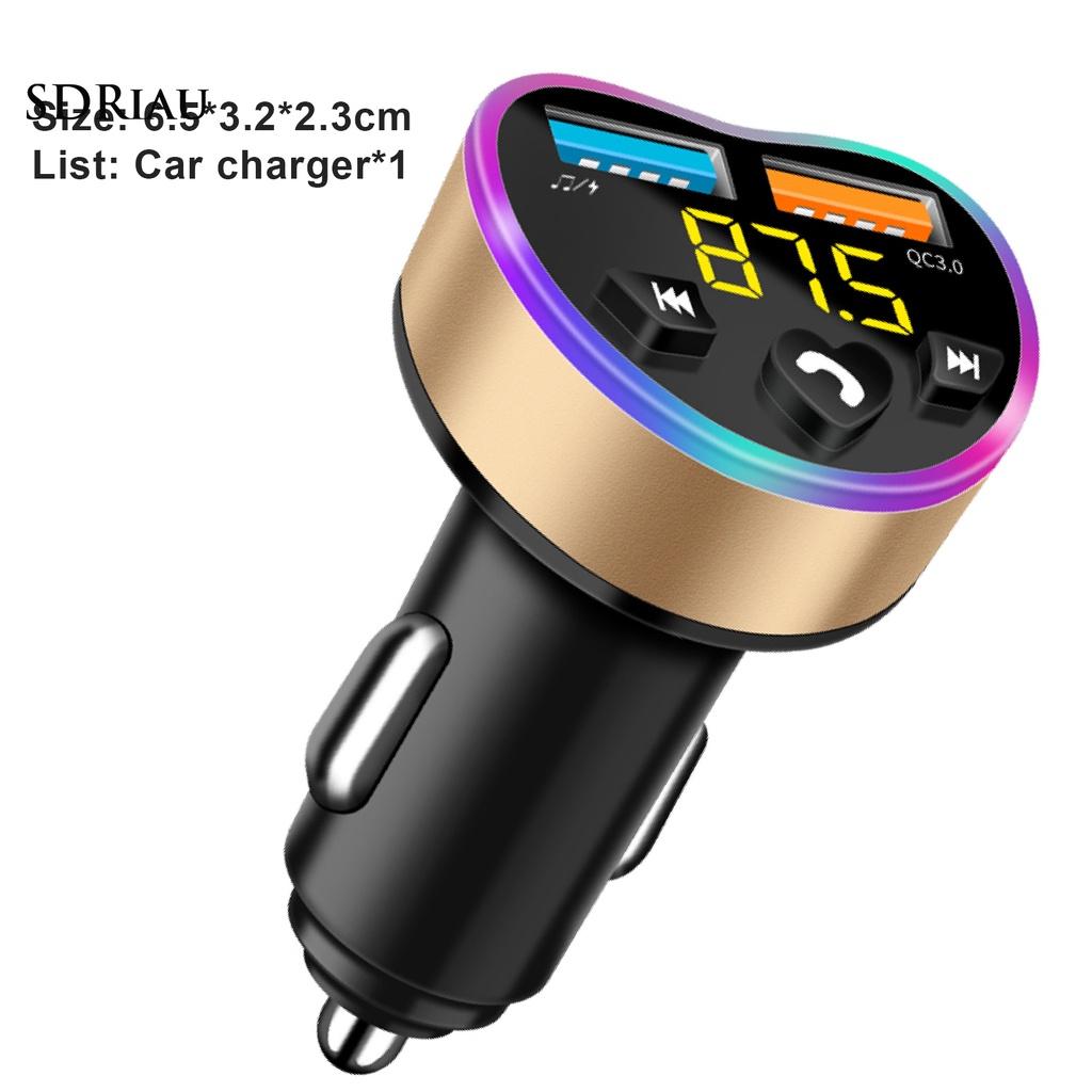 Tẩu Sạc Điện Thoại Di Động Qc 3.0 Hai Cổng Usb Cho Máy Tính Bảng / Mp3