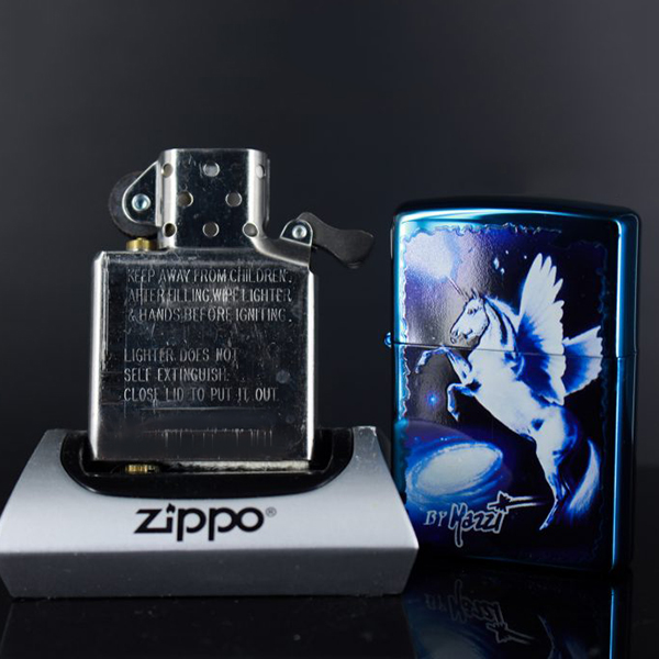 Bật Lửa Zippo 2008 - Claudio Mazzi Fantasy Sapphire