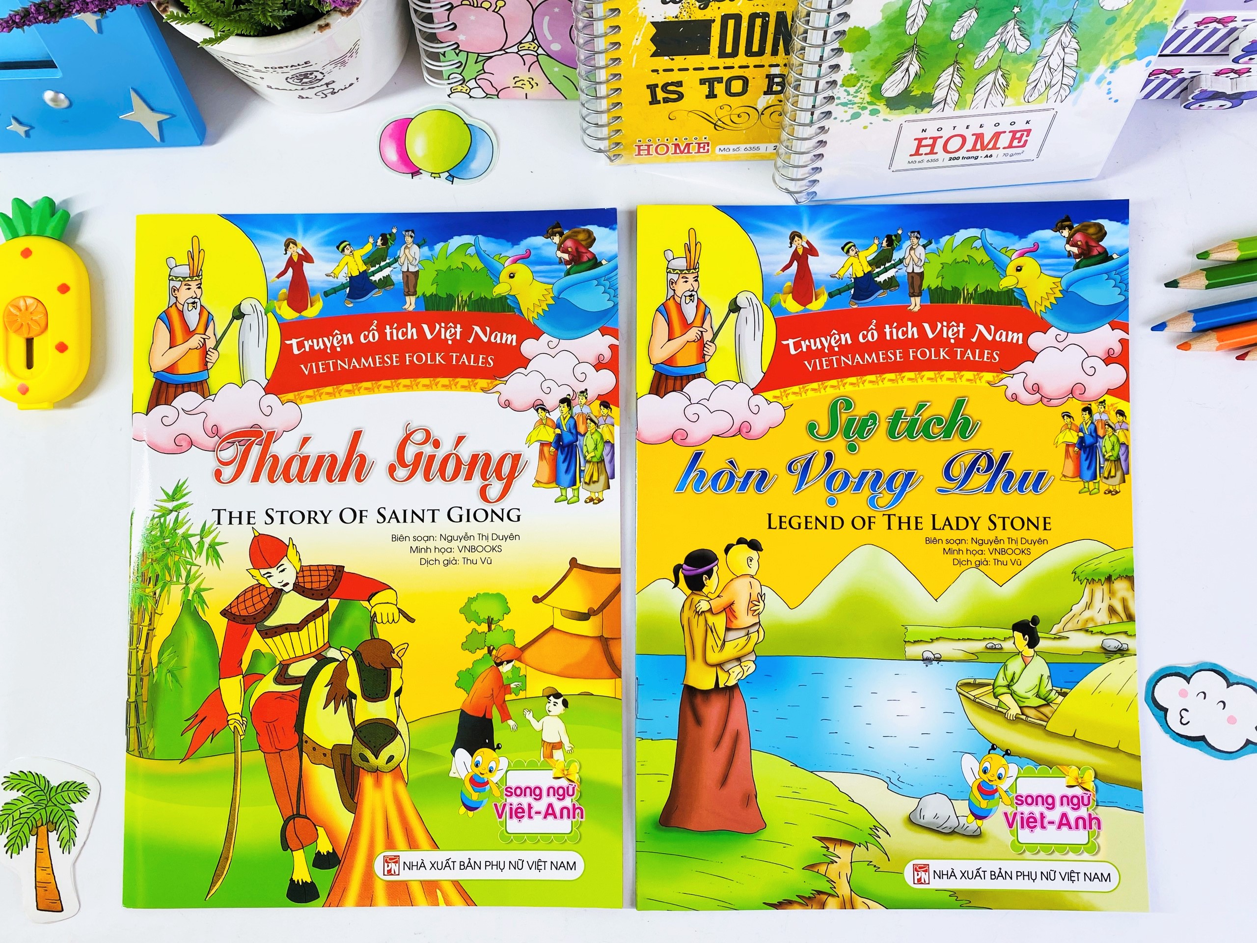 Sách - Combo 26 cuốn Truyện cổ tích Việt Nam - Song ngữ Việt Anh - ndbooks