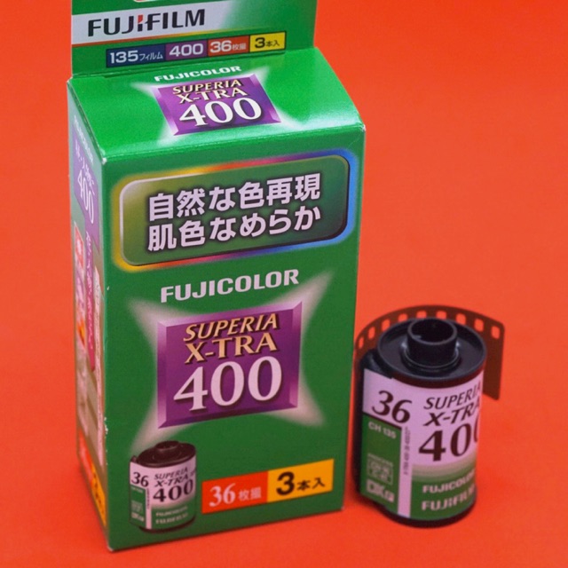 Film Điện Ảnh Superia X-TRA 400 Nội địa Nhật DATE 2020