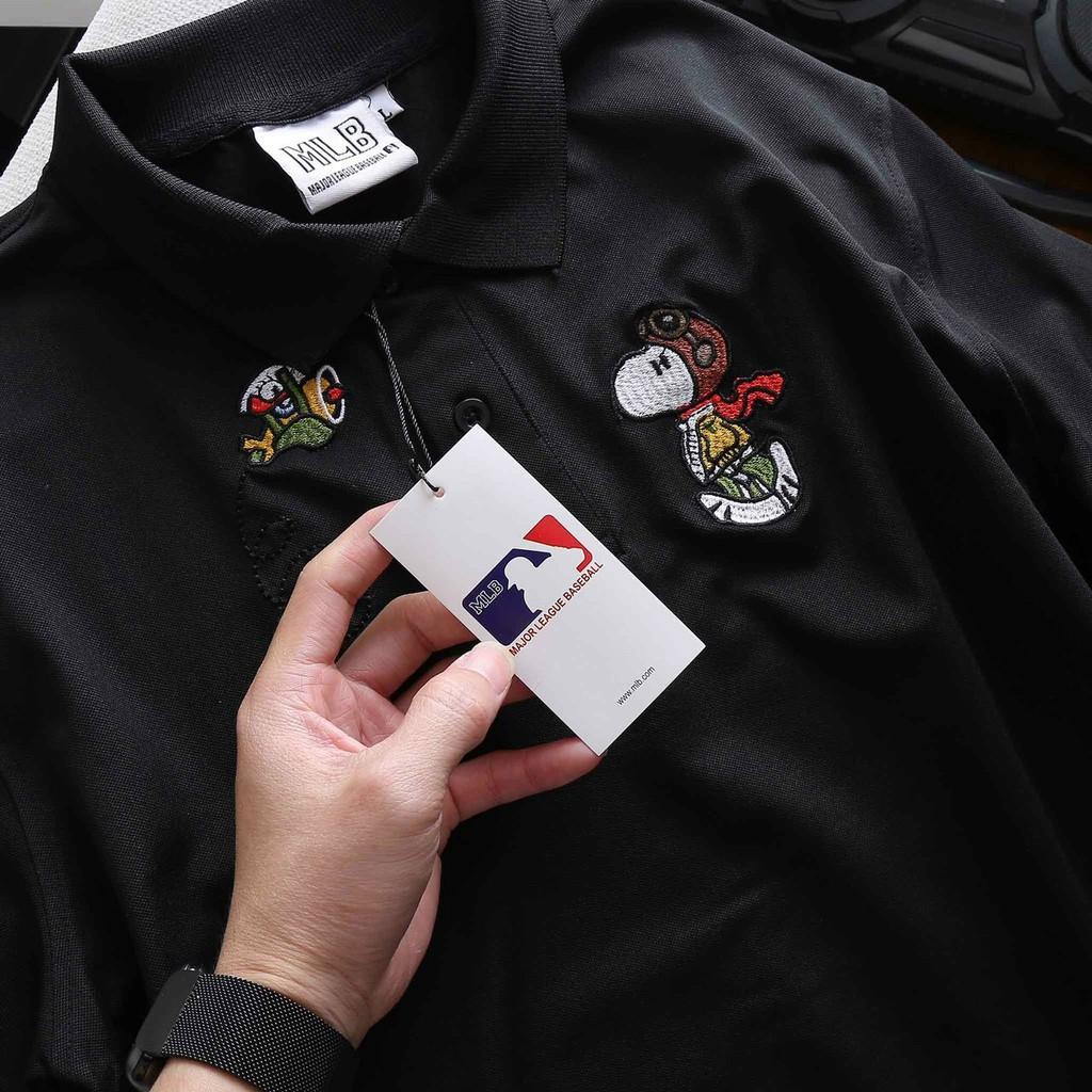 Áo thun nam cổ polo logo thêu