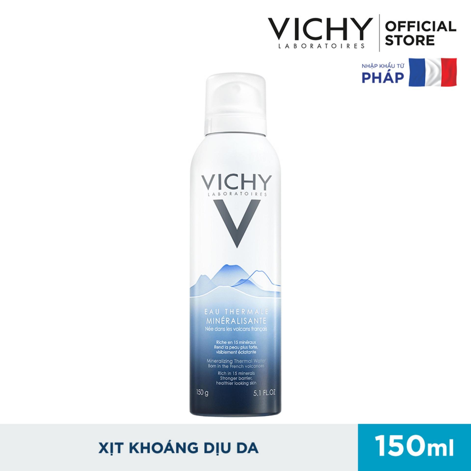 Combo 2 Xịt Khoáng Dưỡng Da Vichy Mineralizing Thermal Water (150ml) + Tặng Dưỡng Chất Giàu Khoáng Chất Mineral 89