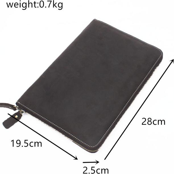 Clutch cầm tay da bò thô nguyên tấm đa năng - BHAP01Túi đéo chéo nam. Hàng chính hãng.