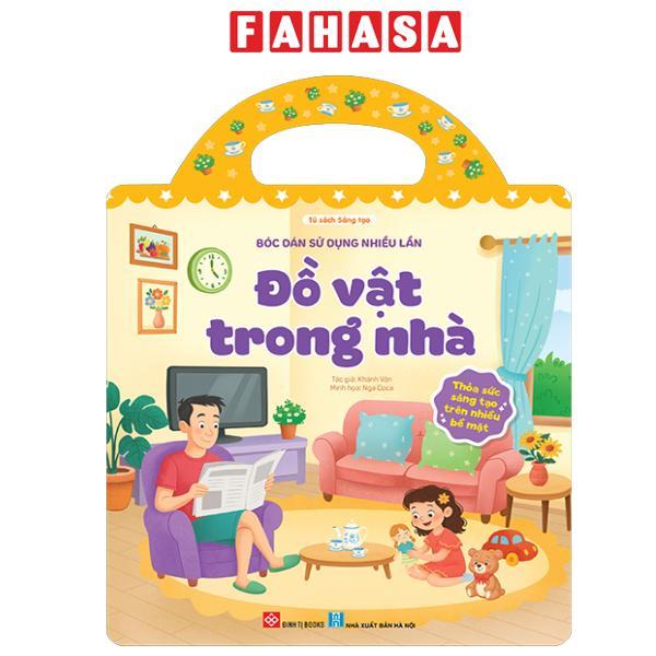 Sách - Bóc Dán Sử Dụng Nhiều Lần - Đồ Vật Trong Nhà