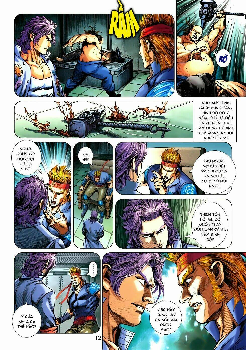 tân tác long hổ môn chapter 548 12