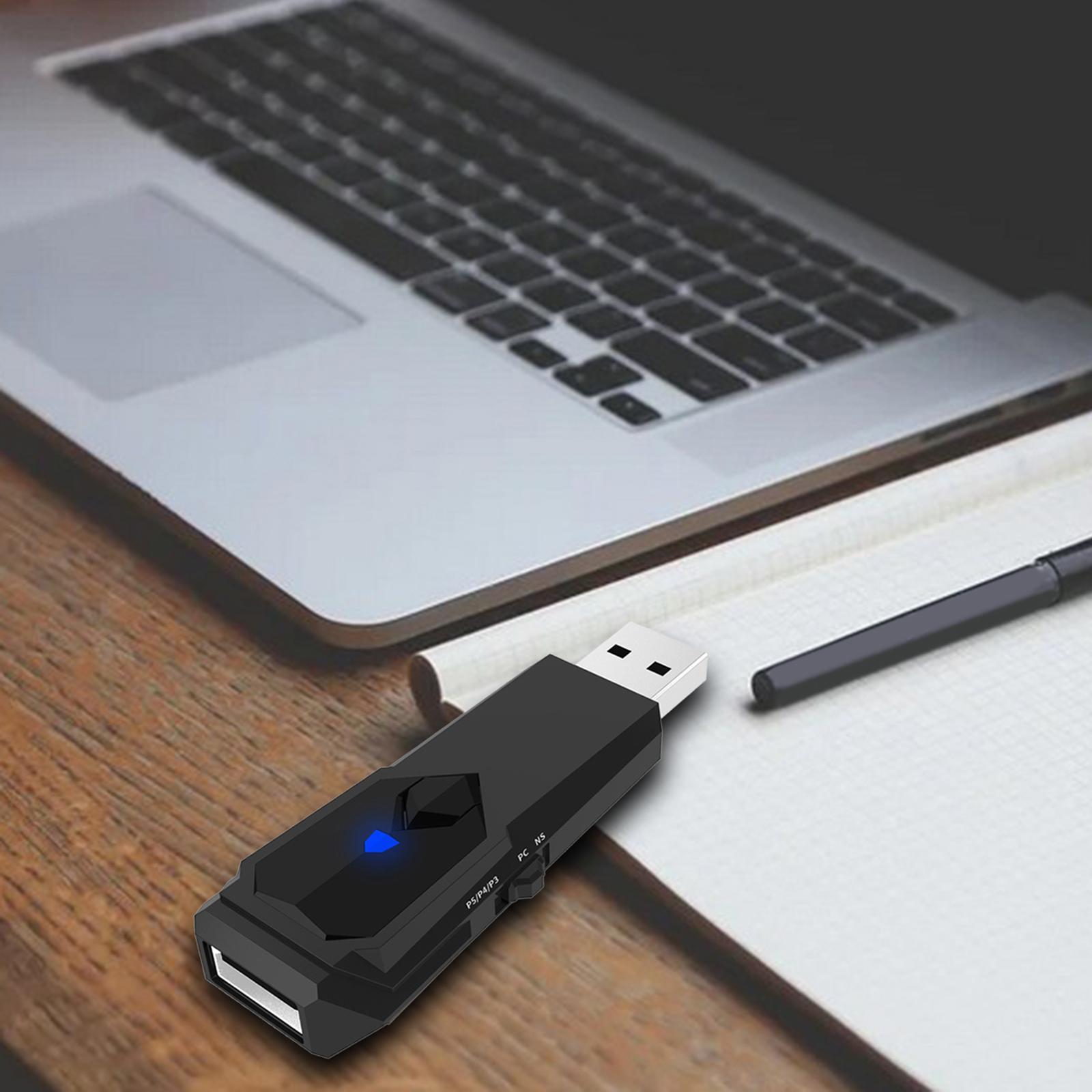 Bluetooth Stereo Wireless Audio Receiver USB PC Adapter