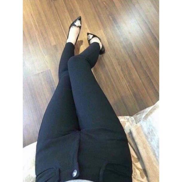 {CÓ BIGSIZE ĐẾN 75KG} QUẦN TREGGING CẠP KHÓA UMI CẠP CAO TÔN DÁNG