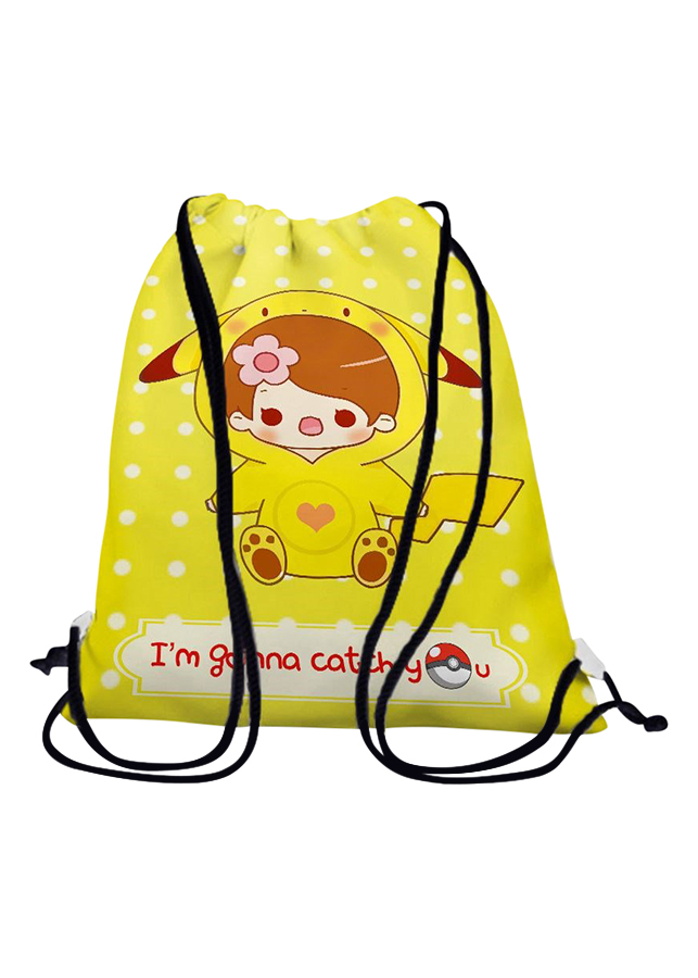 Túi rút Cô bé Pikachu - BDCP030