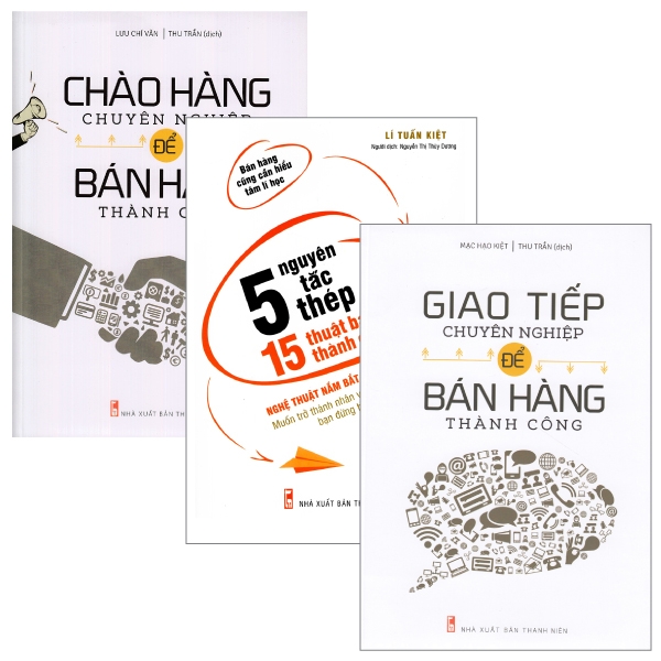 Combo Bán Hàng Thành Công (Bộ 3 Cuốn)