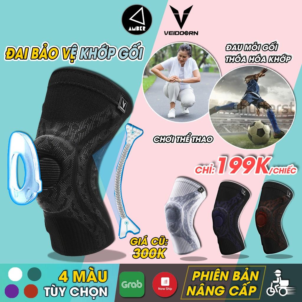 Đai bảo vệ khớp gối - Cho người chơi thể thao, người già, chấn thương đầu gối - VBG001 (4 màu)