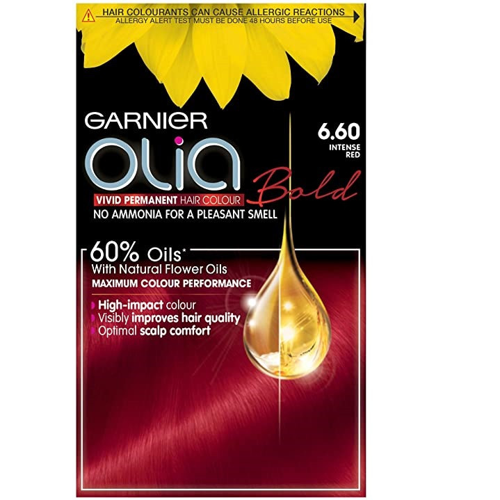 Thuốc Nhuộm Tóc Garnier Olia Permanent Hair Color - 6.60 Intense Red