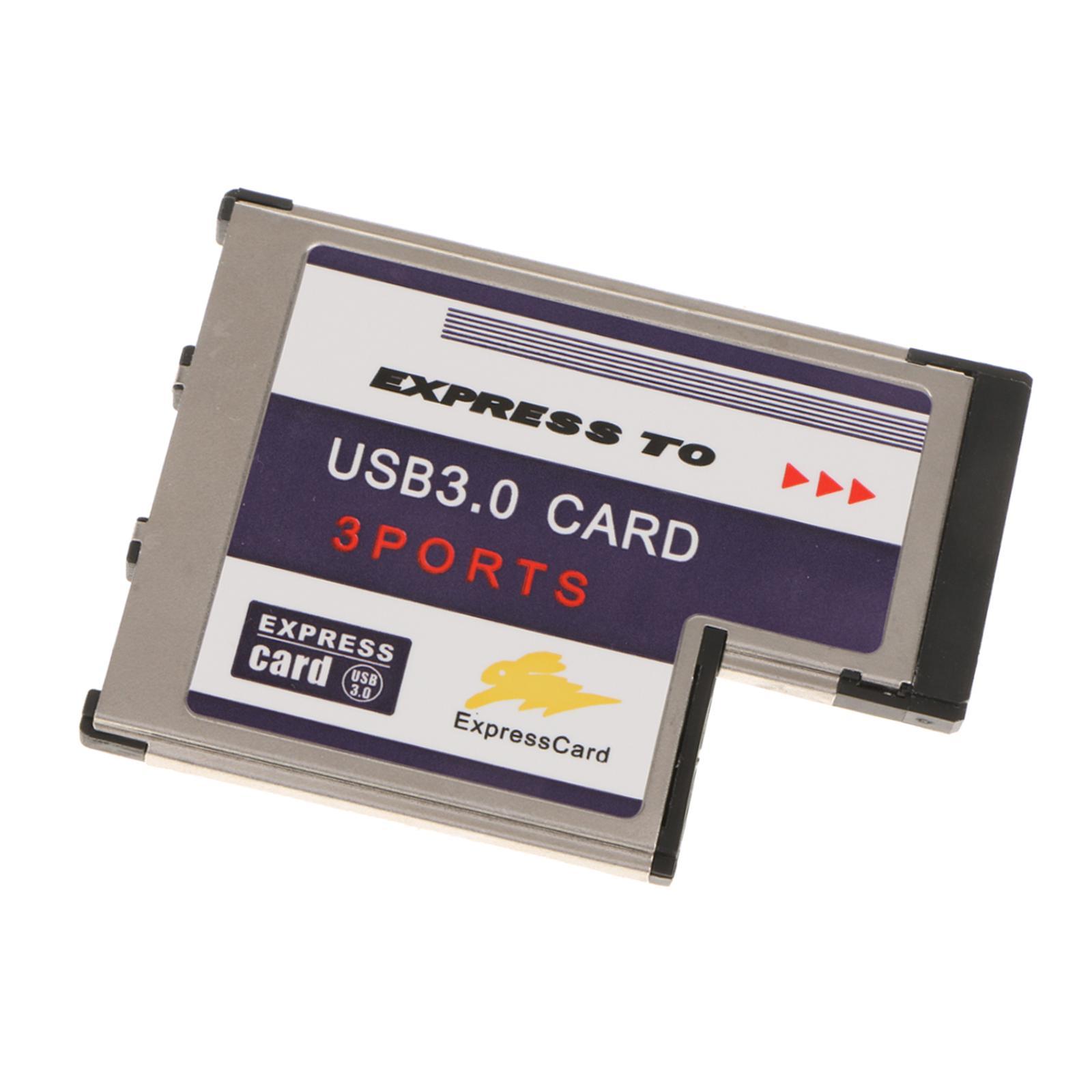 USB 3.0 54mm Express Card Adapter Converter Card Superspeed FL1100